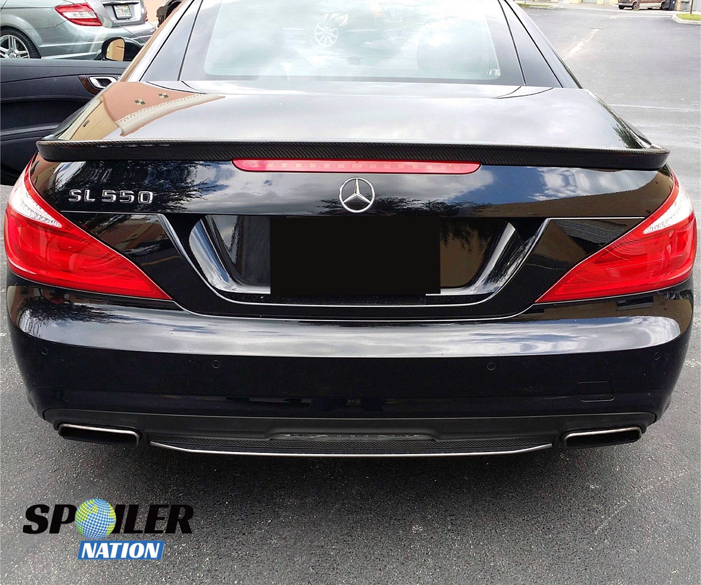 2012-2015 Mercedes SL R231 AMG Style Rear Trunk Lip Spoiler